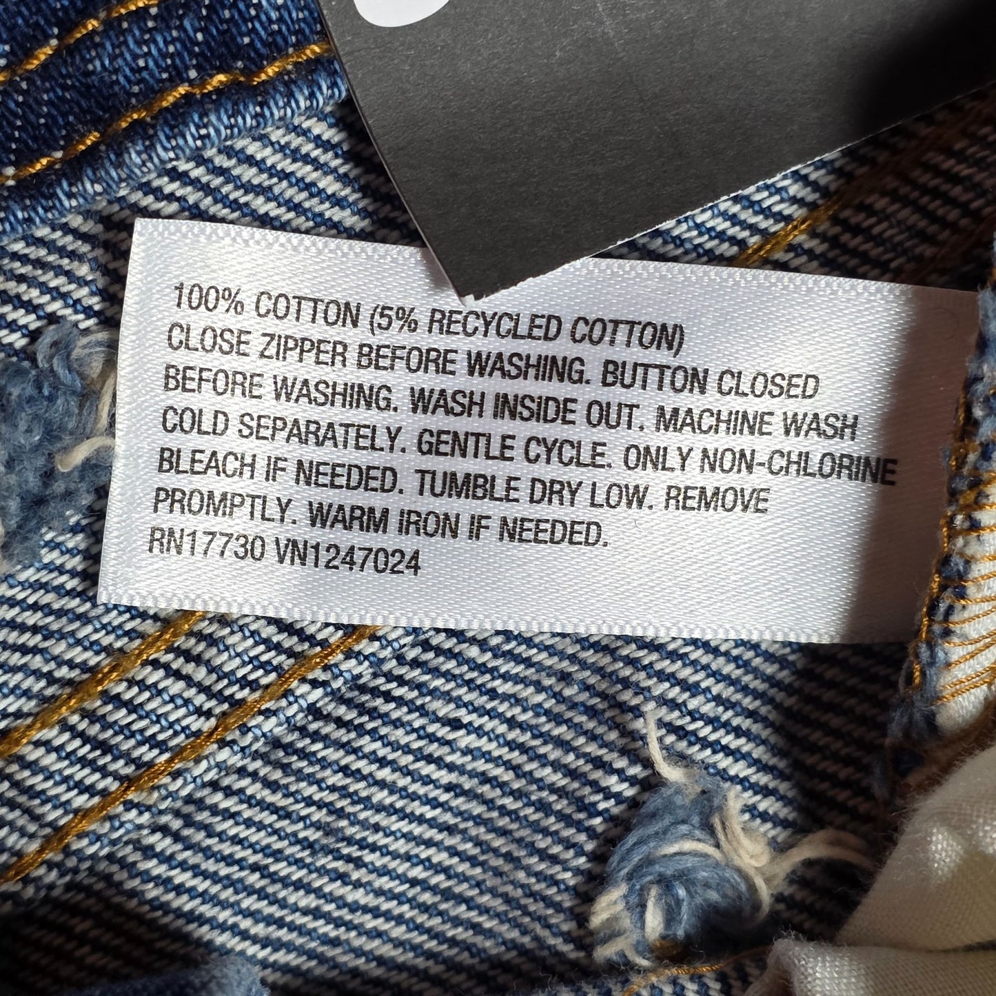 NWT New Future Collective Womens Wide Leg Denim Jeans Size 14 Blue High Rise