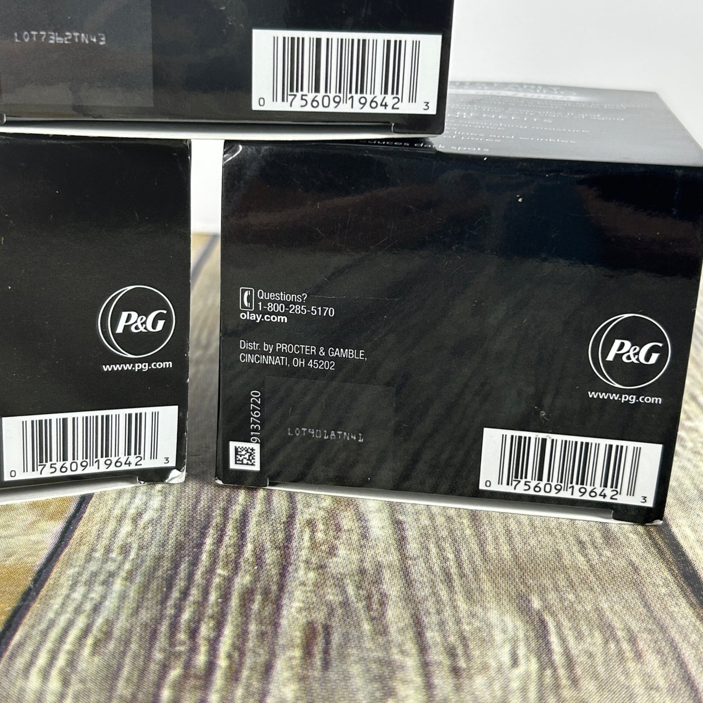 Lot of 3 Olay Total Effects Whip Light As Air Finish Active Moisturizer 1.7oz