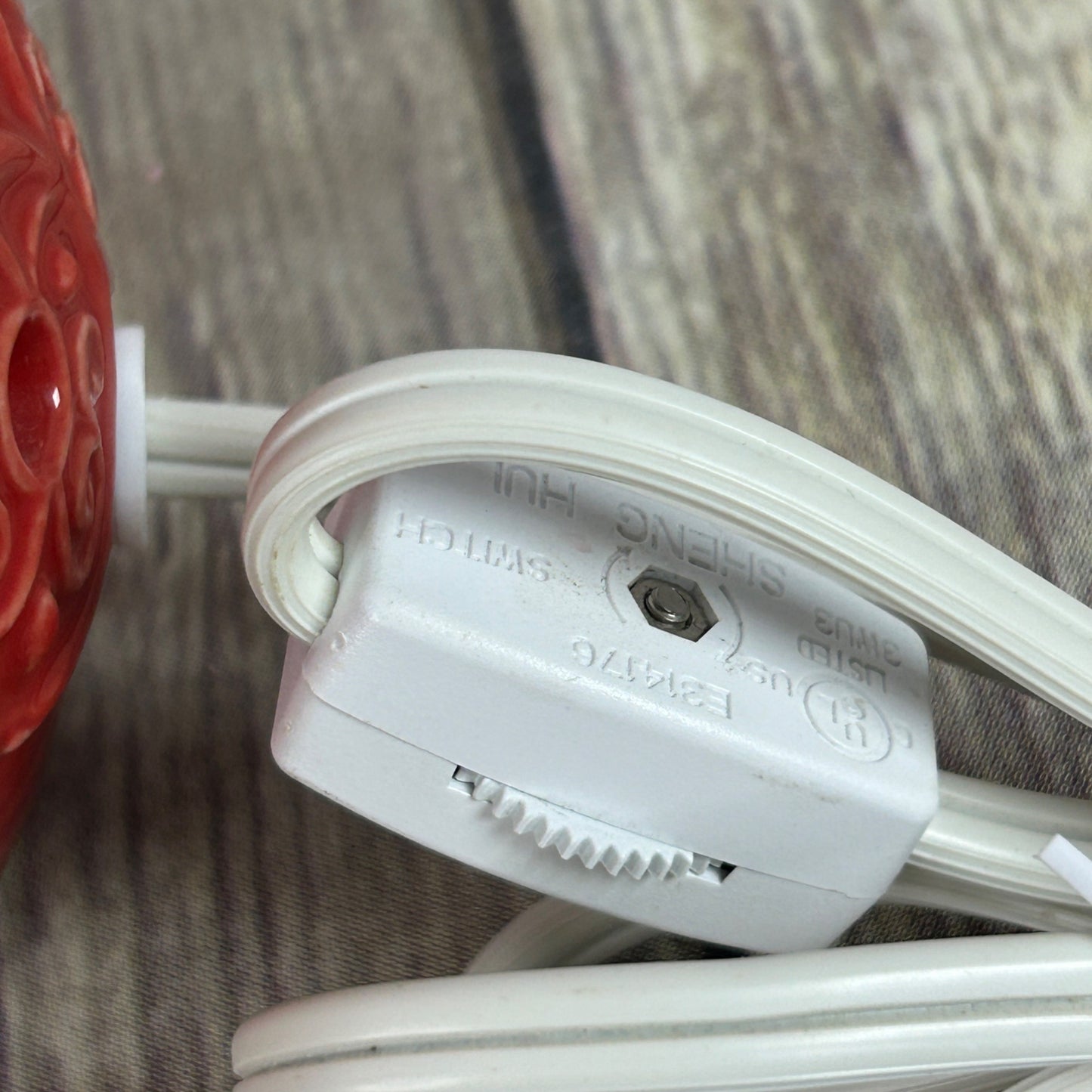 Joy Mangano Forever Fragrant Oil Wax Warmer Vase Orange