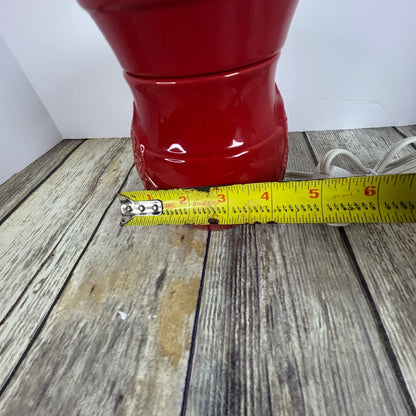 Joy Mangano Forever Fragrant Oil Wax Warmer Vase Orange