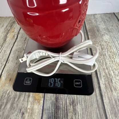 Joy Mangano Forever Fragrant Oil Wax Warmer Vase Orange