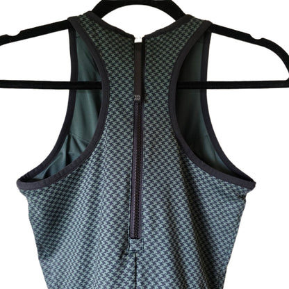 All In Motion Womens Sleeveless Houndstooth Active Dress With Built-In Shorts & Inner Pocket