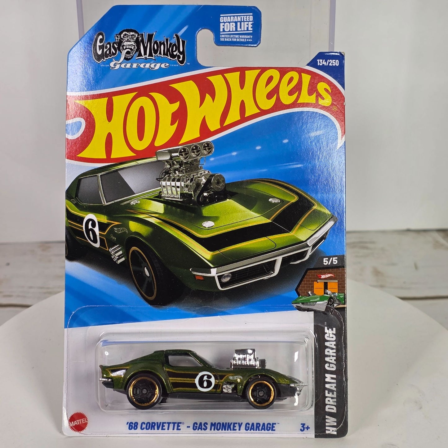Hot Wheels Gas Monkey Garage 68 Corvette Die-Cast Car