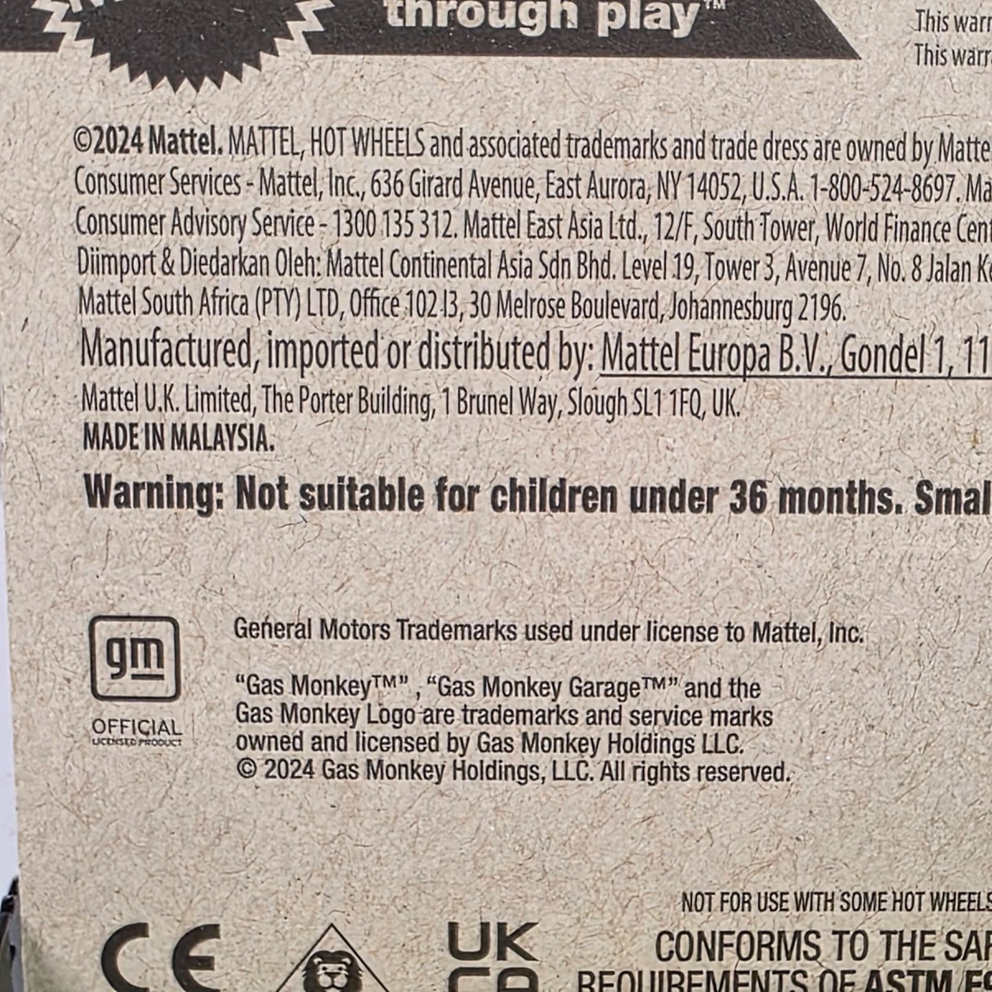 Hot Wheels Gas Monkey Garage 68 Corvette Die-Cast Car