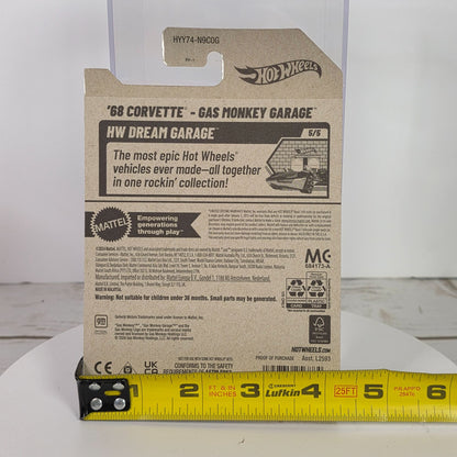 Hot Wheels Gas Monkey Garage 68 Corvette Die-Cast Car