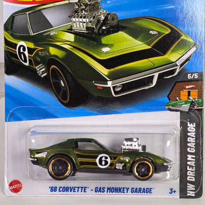 Hot Wheels Gas Monkey Garage 68 Corvette Die-Cast Car