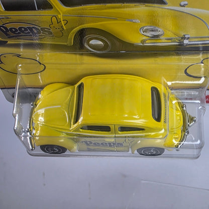 2026 Matchbox Candy #2 1962 Volkswagen Beetle YELLOW | PEEPS | FSC