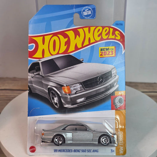 Hot Wheels 89 Mercedes-Benz 560 SEC AMG Die-Cast Car