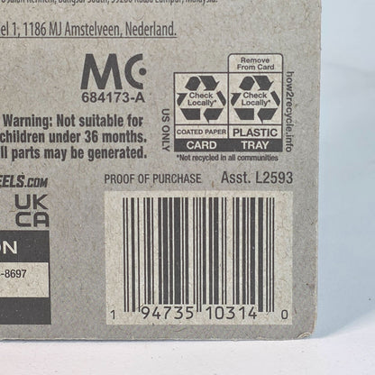 Hot Wheels 89 Mercedes-Benz 560 SEC AMG Die-Cast Car