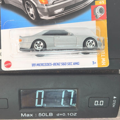 Hot Wheels 89 Mercedes-Benz 560 SEC AMG Die-Cast Car