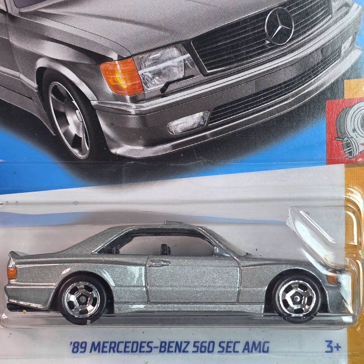 Hot Wheels 89 Mercedes-Benz 560 SEC AMG Die-Cast Car