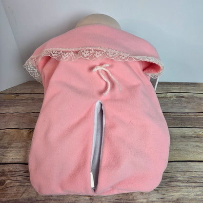 Vintage 1983 Dakin Soft Baby Doll With Pink Blanket & Bear