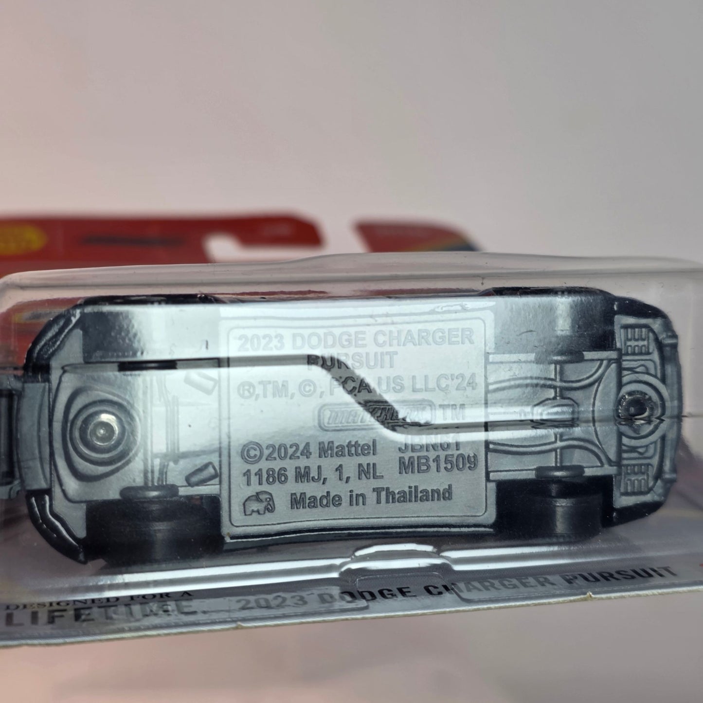 2023 Matchbox Dodge Charger Pursuit Police Car Diecast 37/125 New In Package