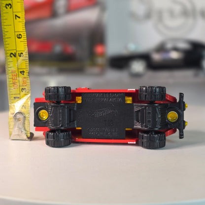 Hot Wheels Runway Res-Q Red First Response Airport Fire Truck Loose Malaysia
