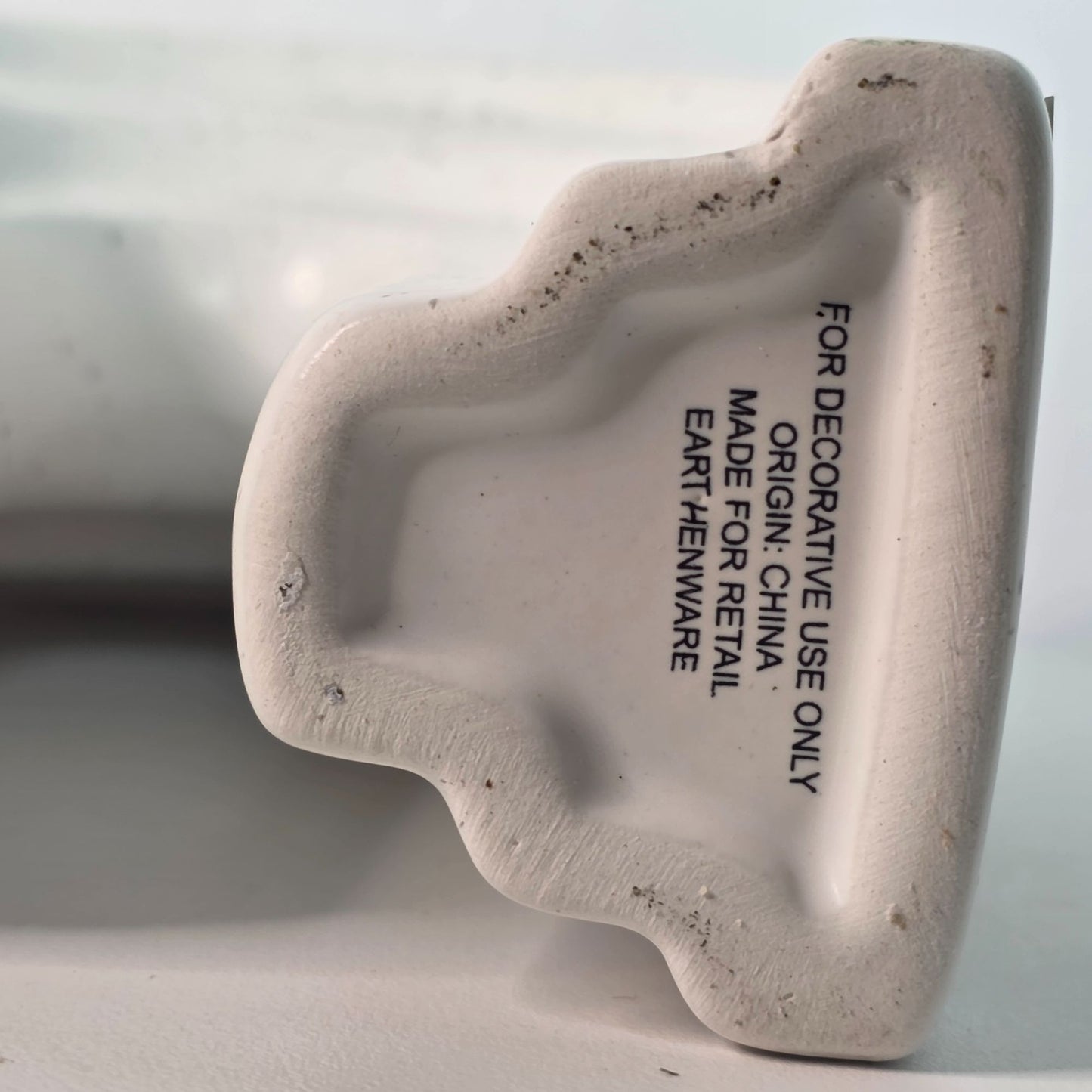 Speckled Ceramic Arch Vase 5" Tall Made For Retail