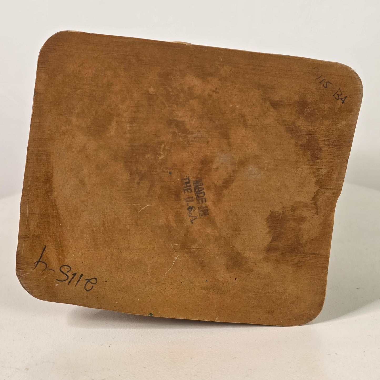 Handcrafted Resin Figurine Of Bearded Artisan Carving Teddy Bear