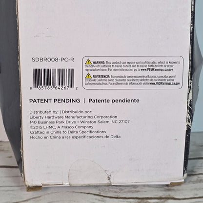 Delta Lyndall Polished Chrome 20" Handles For Sliding Bathtub Or Shower Doors 2-Pack