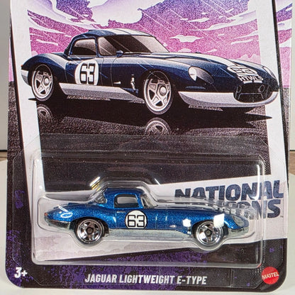Hot Wheels Silver Series Jaguar Lightweight E-Type 63 Die-Cast Car