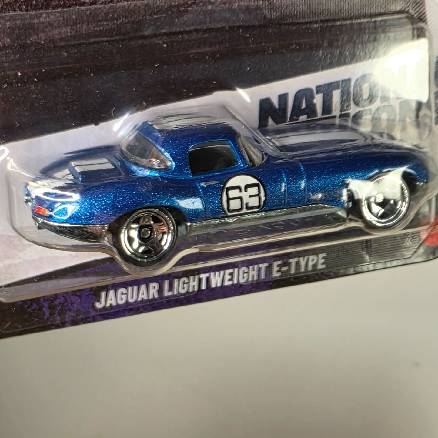 Hot Wheels Silver Series Jaguar Lightweight E-Type 63 Die-Cast Car