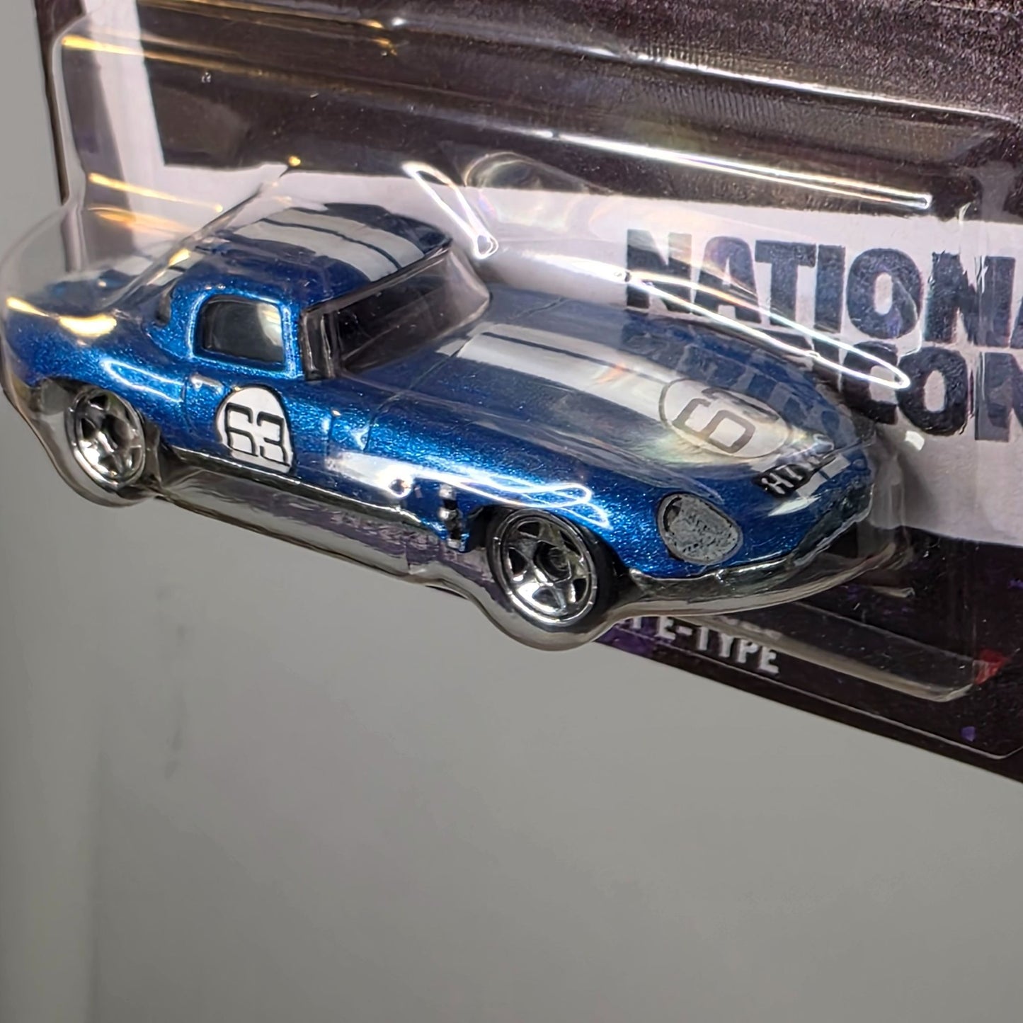 Hot Wheels Silver Series Jaguar Lightweight E-Type 63 Die-Cast Car