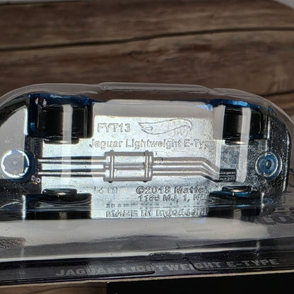 Hot Wheels Silver Series Jaguar Lightweight E-Type 63 Die-Cast Car