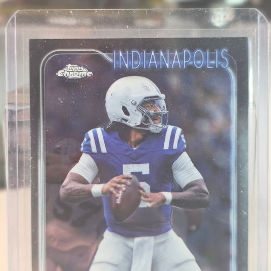 2023 Wild Card Anthony Richardson 1/1 Rainbow Foil QB1 On The Clock Colts