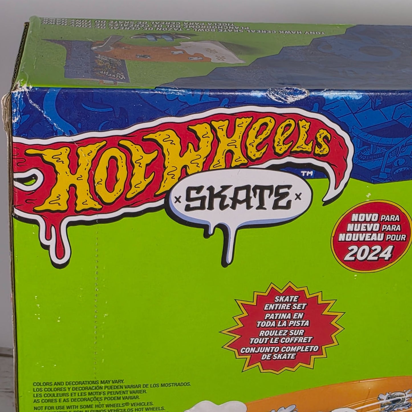 Hot Wheels Skate Tony Hawk Cereal Bowl Kickflip Crunch Skate Park Set Exclusive Board Shoes