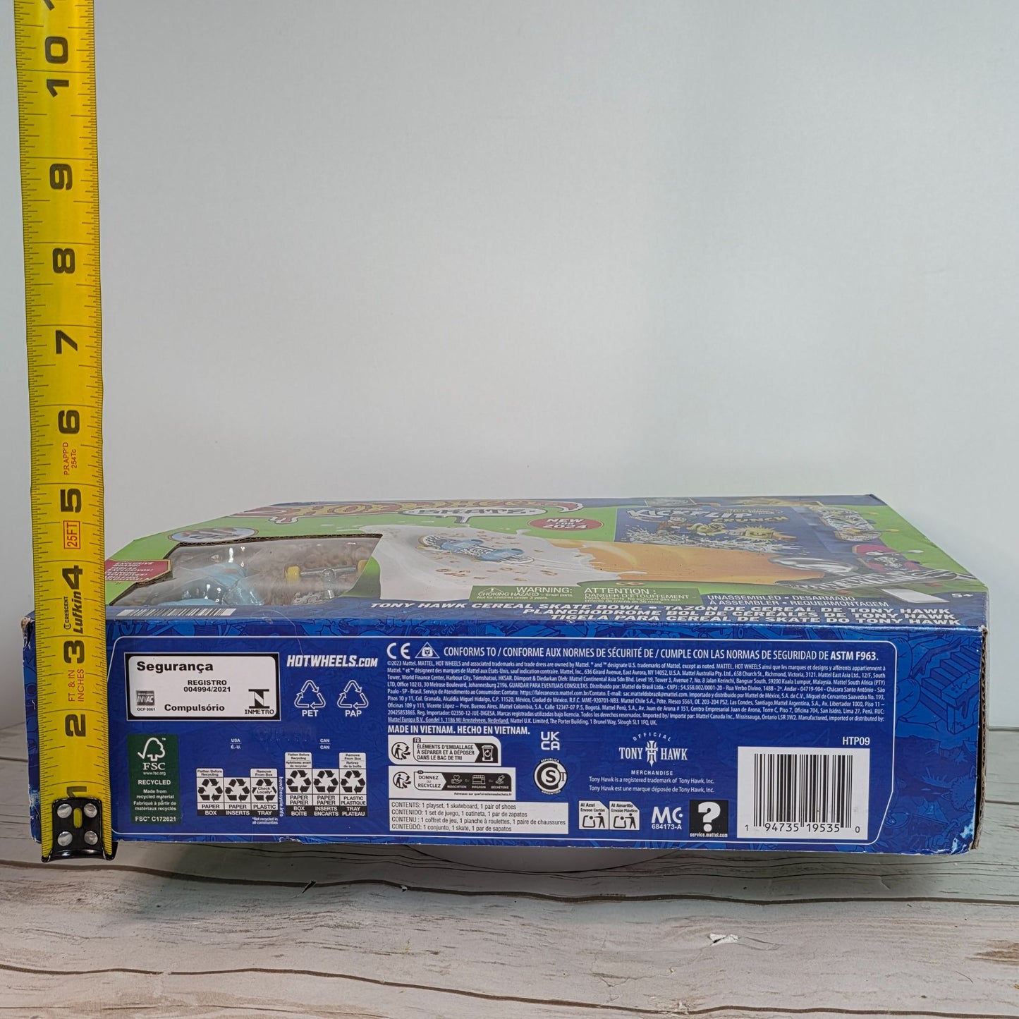 Hot Wheels Skate Tony Hawk Cereal Bowl Kickflip Crunch Skate Park Set Exclusive Board Shoes