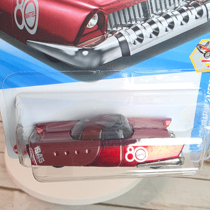 Hot Wheels Mattel Dream Mobile 80th Anniversary Edition Car Red Die-Cast Collectible Toy Model 167/250 6/10