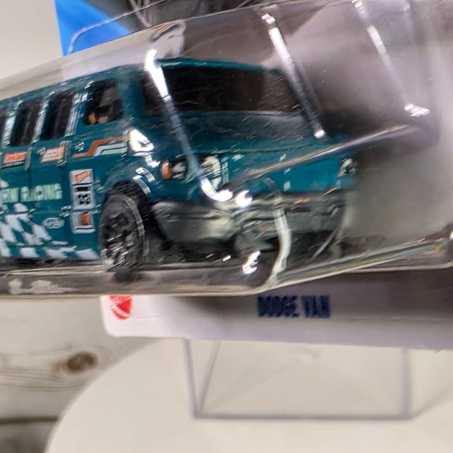 Hot Wheels Exclusive Dollar General Dodge Van HW Racing Die-Cast 1:64 Scale Collectible Toy Car