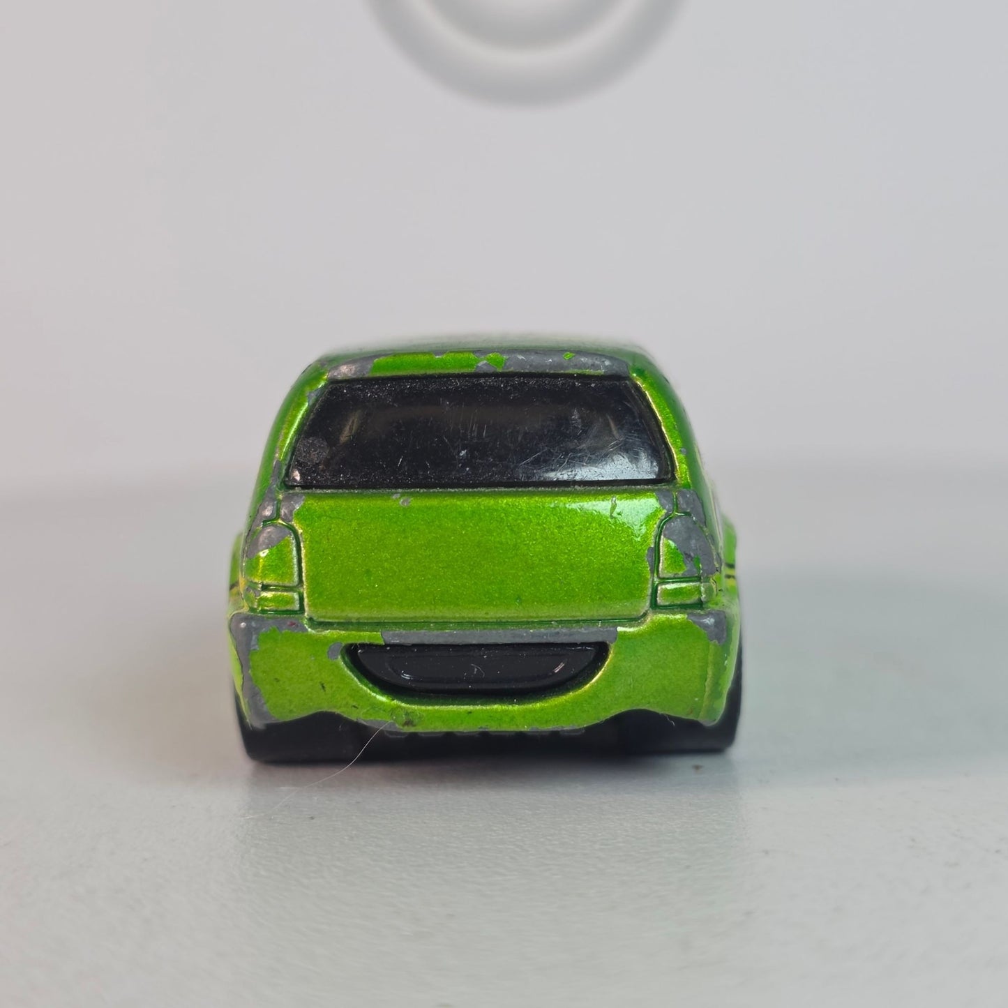 Vintage Hot Wheels Fandango 2001 Green w/ Graffiti Tampos Gold PR5 Wheels
