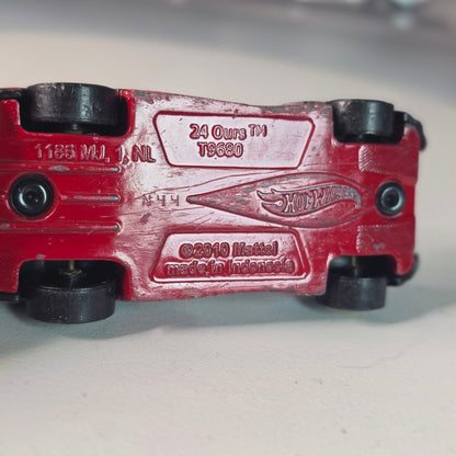 Hot Wheels 24 Ours Black Orange NEOM Le Mans Racer Loose Indonesia 2010