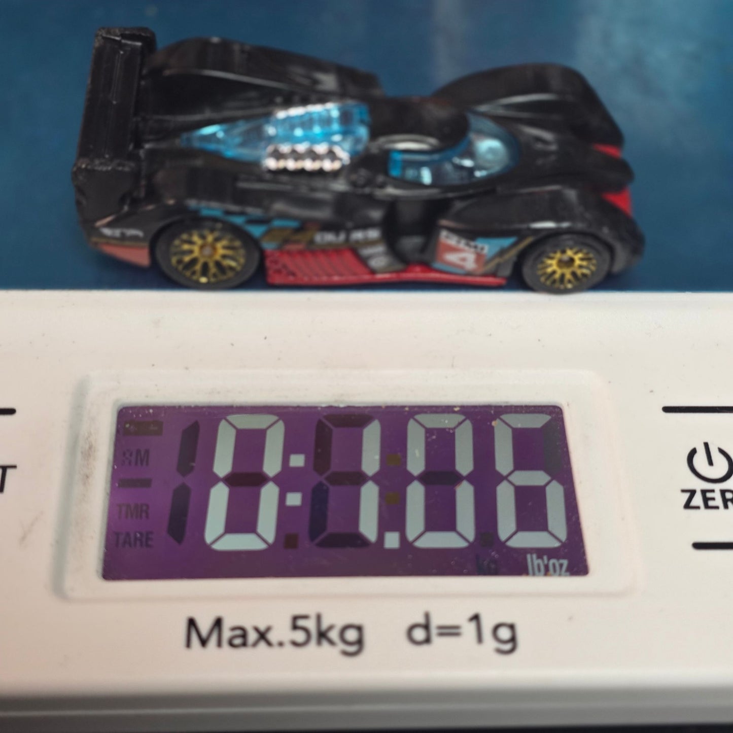 Hot Wheels 24 Ours Black Orange NEOM Le Mans Racer Loose Indonesia 2010
