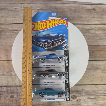Hot Wheels Rod Squad 3-Pack Die-Cast Cars