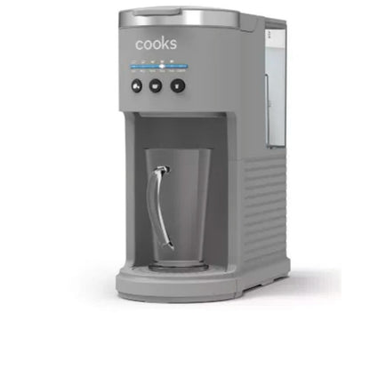 Cooks Single Serve Coffee Maker With Water Tank Gray Matte