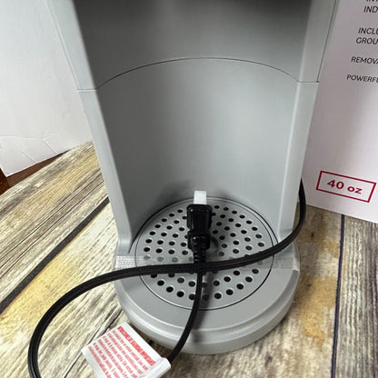 Cooks Single Serve Coffee Maker With Water Tank Gray Matte