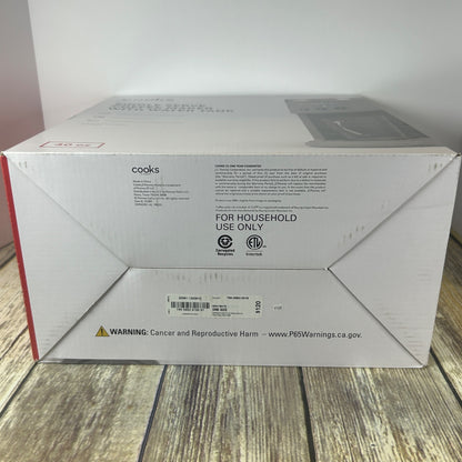 Cooks Single Serve Coffee Maker With Water Tank Gray Matte