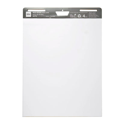 Office Depot Self-Stick Easel Pads 25" X 30" Bleed Resistant 30 Sheets Each 4-Pack