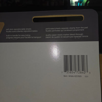 Office Depot Self-Stick Easel Pads 25" X 30" Bleed Resistant 30 Sheets Each 4-Pack