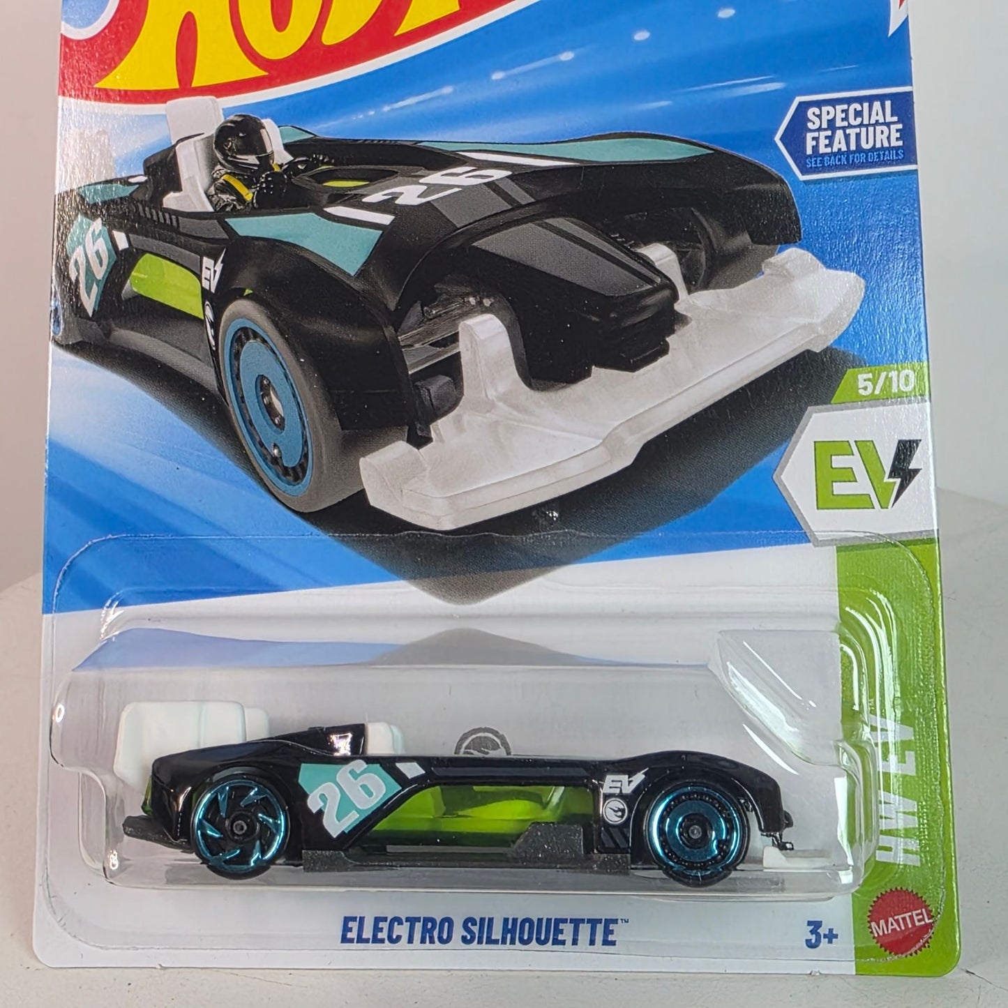 Hot Wheels Electro Silhouette 2026 C Case Exclusive Treasure Hunt