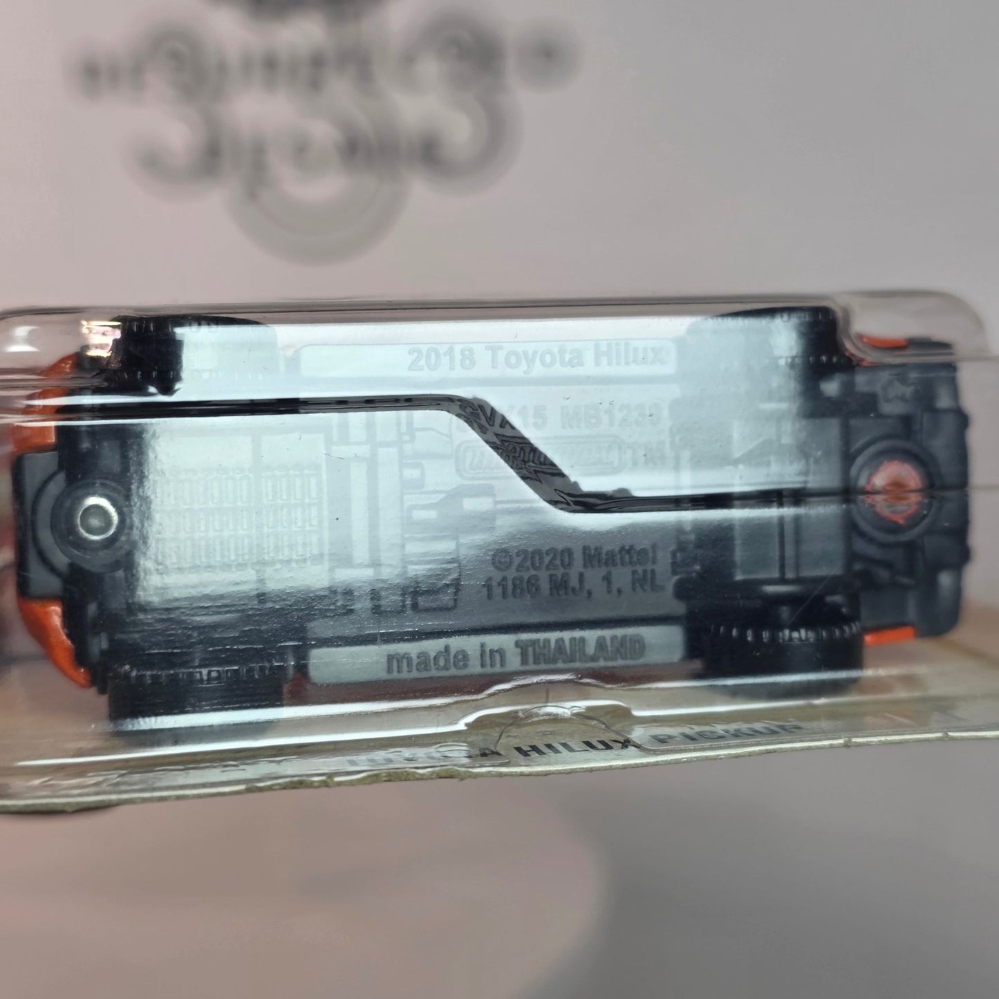 MUST HAVE Matchbox Toyota Hilux Pickup Orange Factory Sealed