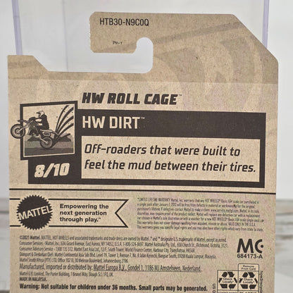 Hot Wheels HW Roll Cage Diecast Car 8/10 HW Dirt Series 233/250