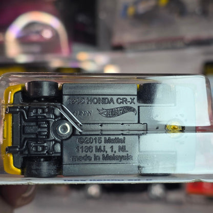 Hot Wheels 2026 1985 Honda CR-X Yellow HW J-Imports 4/10 89/250 MOC New