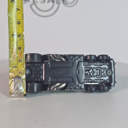 Vintage Hot Wheels Invader Black/Green Tank Diecast Loose