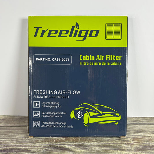 Treeligo Cabin Air Filter CF211002T For Elantra/Kia/Forte HEPA Coconut Shell Activated Carbon