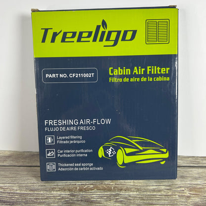 Treeligo Cabin Air Filter CF211002T For Elantra/Kia/Forte HEPA Coconut Shell Activated Carbon
