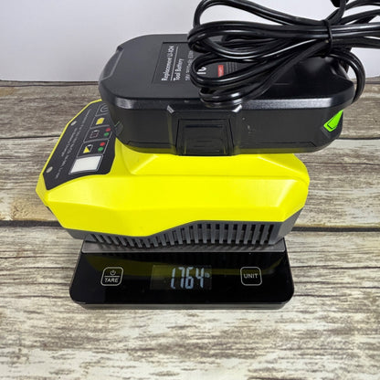 Ultimate RH-P108 Battery Charger Ryobi Rapid Charge Compatible & 1 P107 18V Lithium-Ion 1.5mAh Battery Set