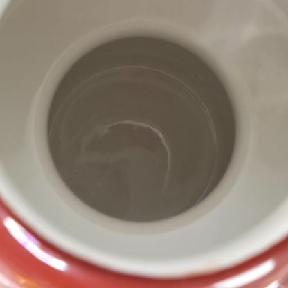 Mushroom Shaped Ceramic Cookie Jar With Lid