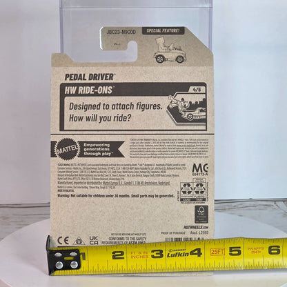 Hot Wheels Pedal Driver TH Red Die-Cast Toy Car 95/250 Limited Edition Netflix Series Special Feature 4/5 Collectible