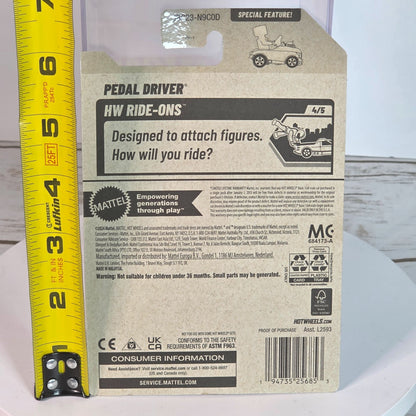 Hot Wheels Pedal Driver TH Red Die-Cast Toy Car 95/250 Limited Edition Netflix Series Special Feature 4/5 Collectible